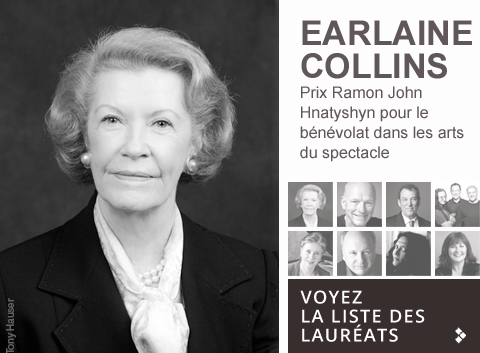 Earlaine Collins Ramon John Hnatyshyn Award for Voluntarism in the Performing Arts