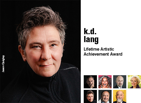 k.d. lang - Lifetime Artistic Achievement Award