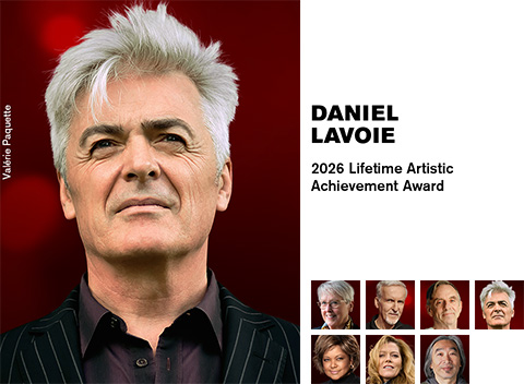 Daniel Lavoie - 2026 Lifetime Artistic Achievement Award