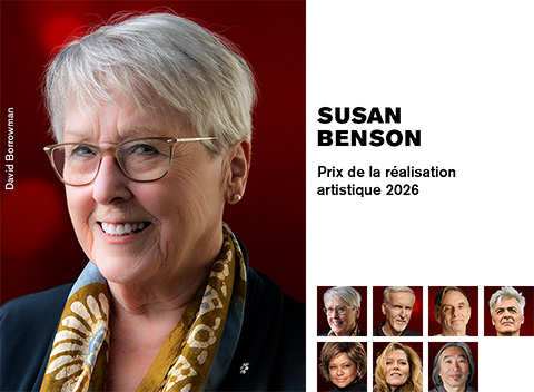Susan Benson - Prix de la réalisation artistique 2026