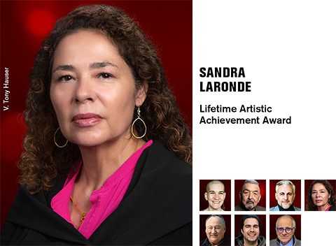 Sandra Laronde - Lifetime Artistic Achievement Award