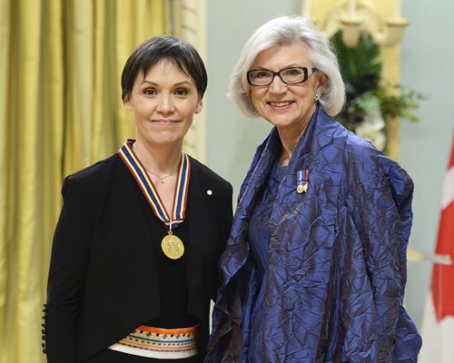 Susan Aglukark & Hon Beverley McLachlin 2016